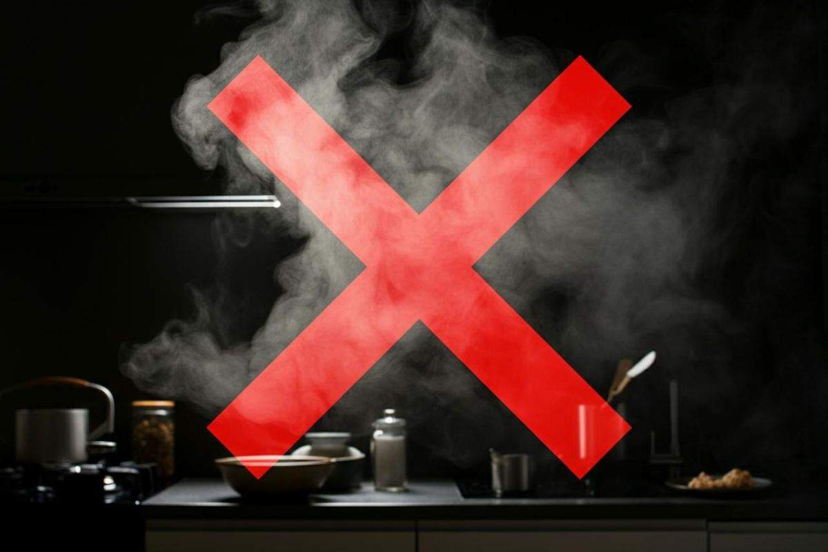 No vapore in cucina