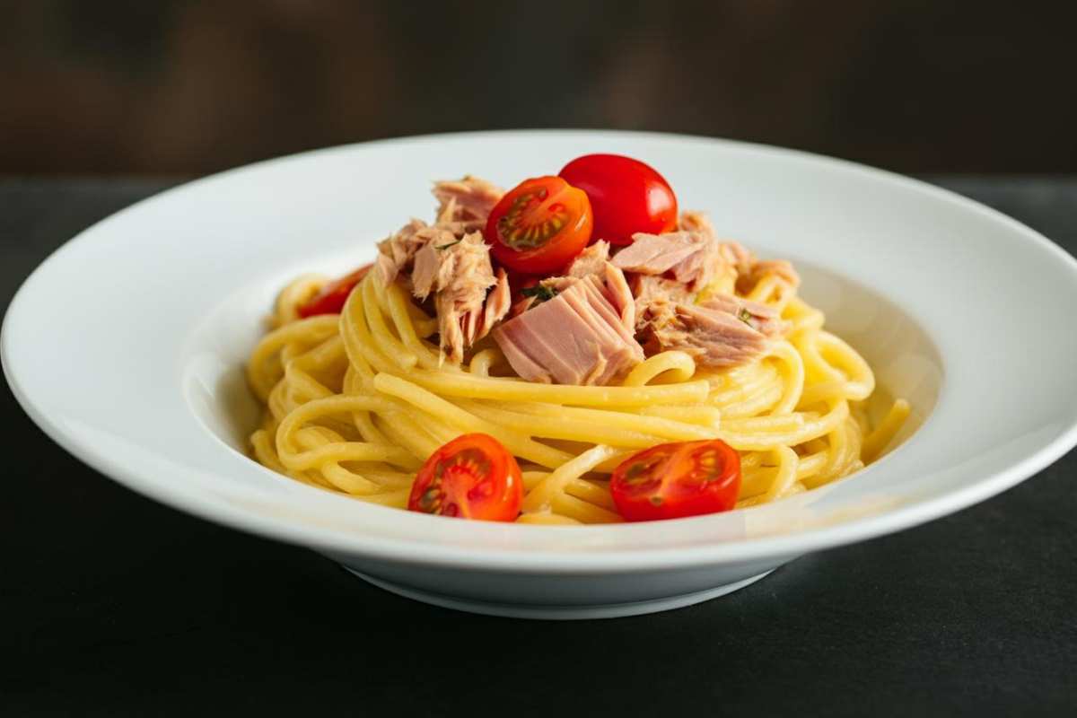 Pasta col tonno, ricetta
