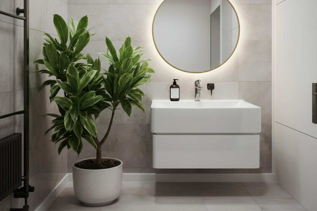 Piante nel bagno di casa