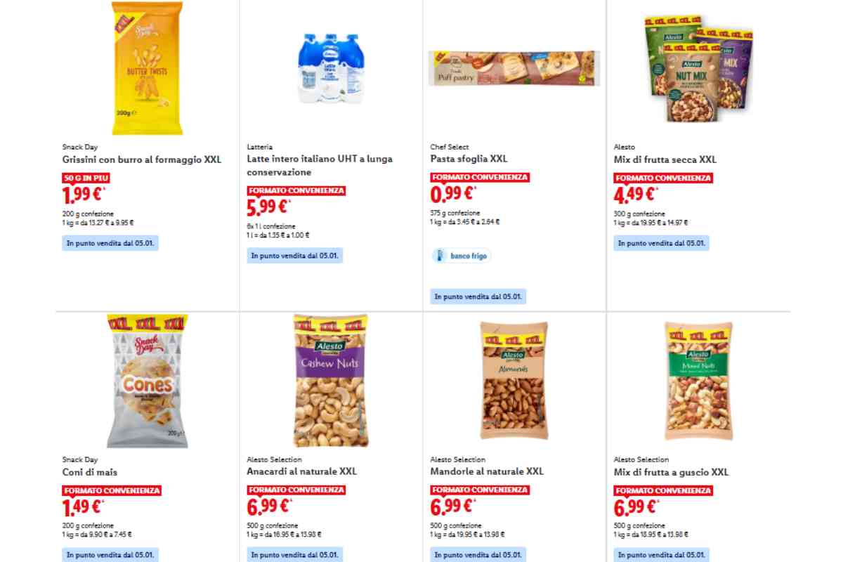 Carrello della spesa pienissimo e conto super leggero